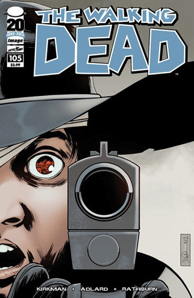 IMAGE COMICS THE WALKING DEAD ISSUE #105 VOL #1 (ABANDON ALL HOPE) (DECEMBER 2012)