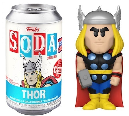 THOR (LE 12,500) (COMMON/NOT SEALED) (2021 SUMMER CONVENTION STICKER) FUNKO SODA FIGURE