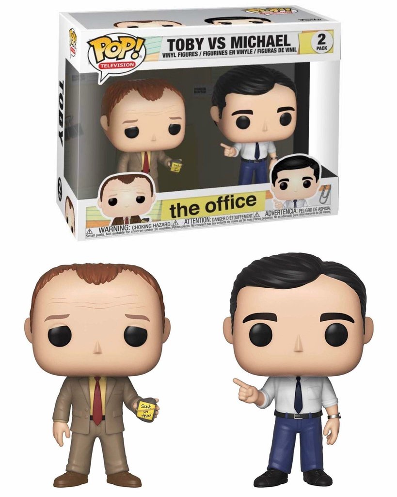 TOBY VS MICHAEL (2-PACK) (THE OFFICE) FUNKO POP