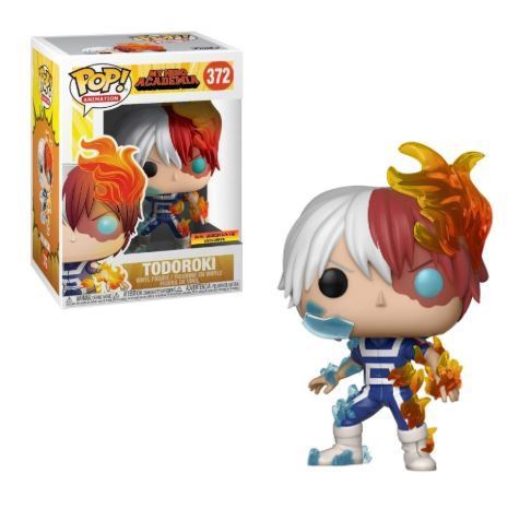 TODOROKI #372 (METALLIC) (BOX WAREHOUSE EXCLUSIVE STICKER) (MY HERO ACADEMIA) FUNKO POP