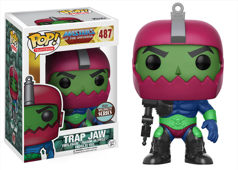 TRAP JAW #487 (SPECIALTY SERIES STICKER) (MOTU) FUNKO POP