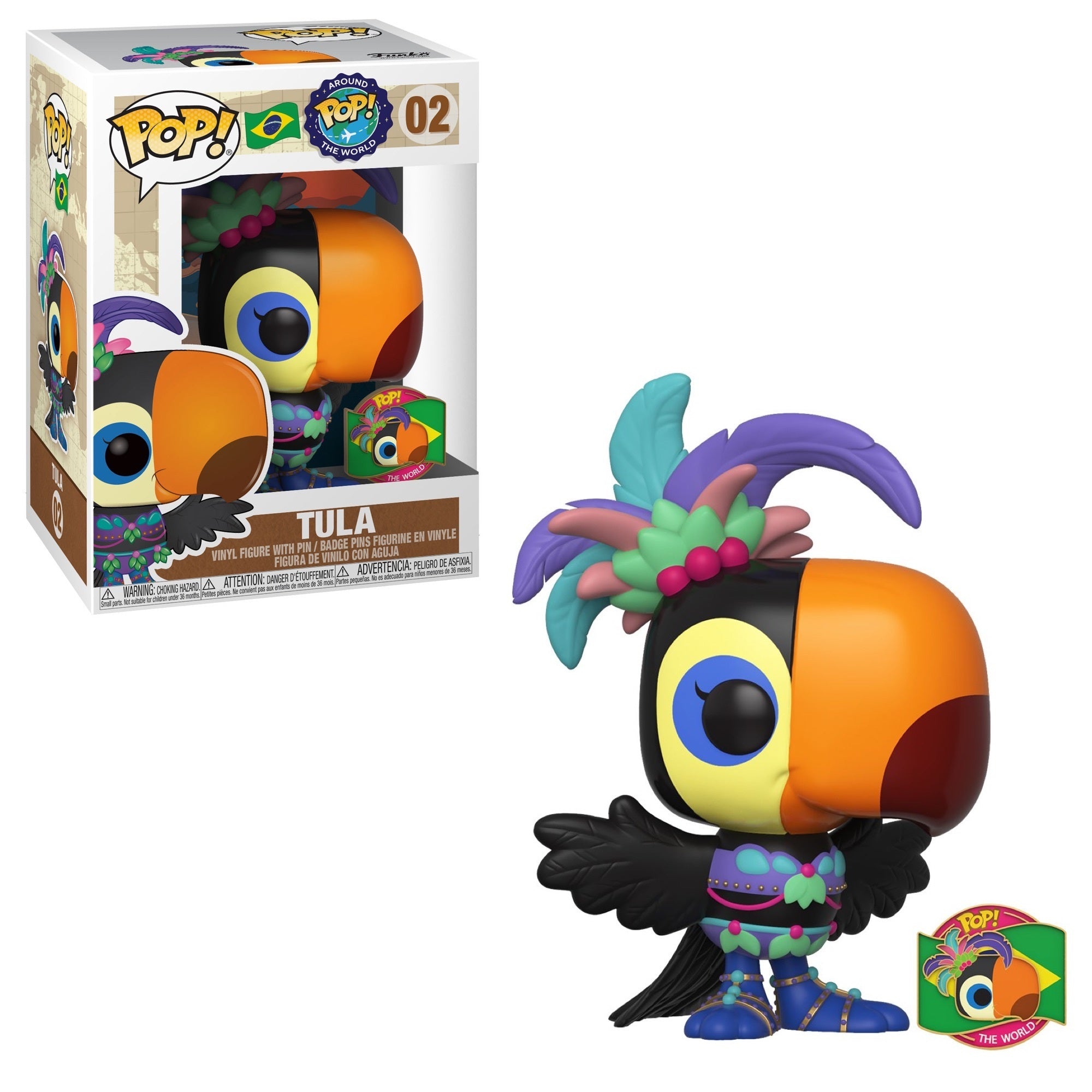 TULA #02 (POP! AROUND THE WORLD) (BRAZIL) FUNKO POP