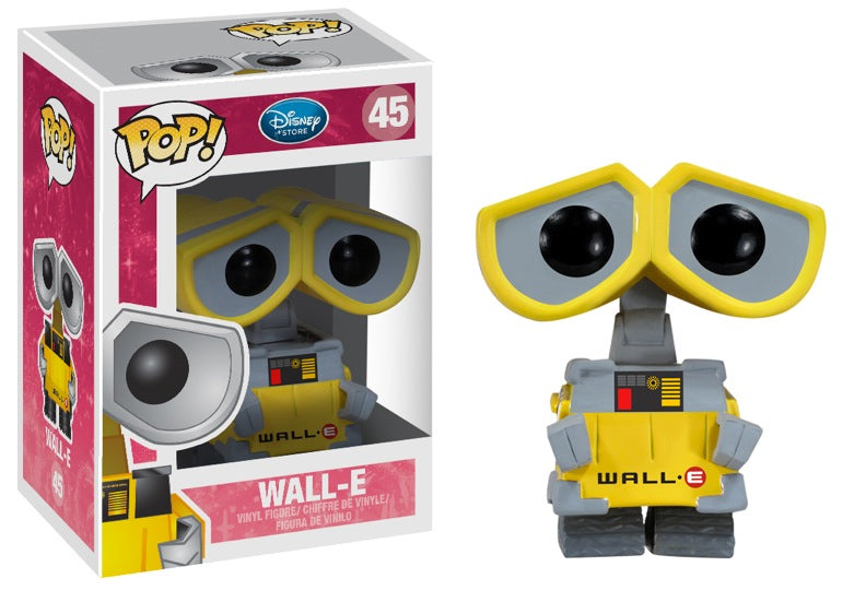 FUNKO POP! DISNEY WALL-E #45 (BLUE DISNEY LOGO / NOT THE DISNEY STORE LOGO)