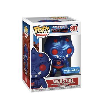 WEBSTOR #997 (METALLIC) (MASTERS OF THE UNIVERSE) (WALMART EXCLUSIVE STICKER) FUNKO POP