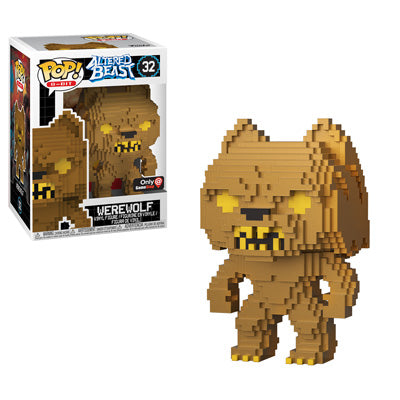 FUNKO POP! GAMES ALTERED BEAST: 8-BIT GOLD WEREWOLF #32 (GAMESTOP EXCLUSIVE STICKER)