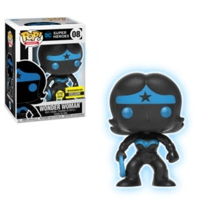 WONDER WOMAN #08 (GLOW) (SILHOUETTE) (ENTERTAINMENT EARTH STICKER) FUNKO POP