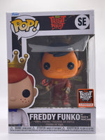 
              FREDDY FUNKO AS TRICK 'R TREAT SAM #SE (LE 1,600) (2022 FRIGHT NIGHT EXCLUSIVE STICKER) FUNKO POP
            