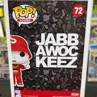 JABBAWOCKEEZ #72 (RED AND WHITE) (SIGNED/AUTOGRAPHED BY JEFF 'PHI' NGUYEN / JOE "PUNKEE" LAROT / KEVIN "KB" BREWER / RYNAN "KID RAINEN" PAGUIO) FUNKO POP