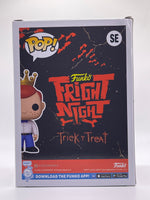 
              FREDDY FUNKO AS TRICK 'R TREAT SAM #SE (LE 1,600) (2022 FRIGHT NIGHT EXCLUSIVE STICKER) FUNKO POP
            