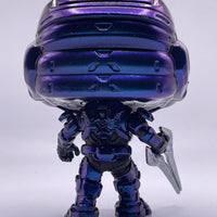 SPARTAN MARK #21 (METALLIC VIOLET RECRUIT COLOR SHIFT VARIANT) (LE 1) (THE KING'S KEEP EXCLUSIVE) (ENERGY SWORD) (HALO) FUNKO POP CUSTOM