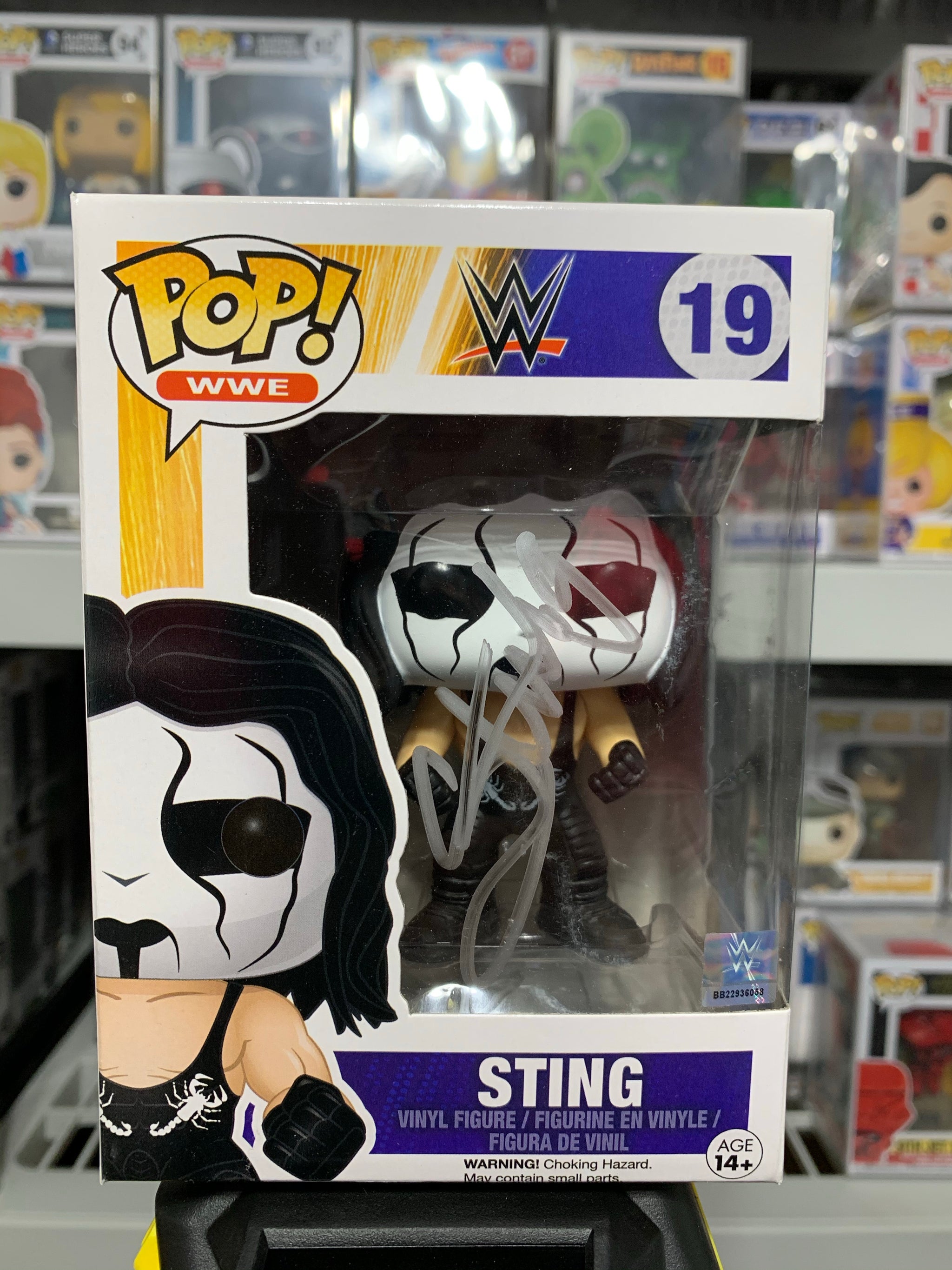 Funko Pop Wolfpack purchases Sting WWE AEW 19