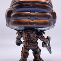 SPARTAN MARK V #21 (METALLIC ORANGE CRUSH VARIANT) (LE 1) (THE KING'S KEEP EXCLUSIVE) (ENERGY SWORD) (HALO) FUNKO POP CUSTOM