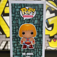 FUNKO POP! TELEVISION MASTERS OF THE UNIVERSE: HE-MAN #17 (AUTOGRAPHED/SIGNED BY TOM COOK)
