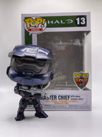 
              MASTER CHIEF #13 (MIDNIGHT BLUE VARIANT) (LE 1) (THE KING'S KEEP EXCLUSIVE) (MA40 ASSAULT RIFLE) (HALO) FUNKO POP CUSTOM
            