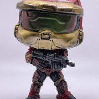 MASTER CHIEF #13 (IRON MAN VARIANT) (LE 1) (THE KING'S KEEP EXCLUSIVE) (MA40 ASSAULT RIFLE) (HALO) FUNKO POP CUSTOM