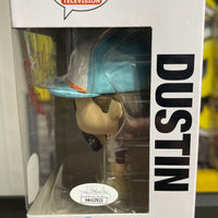 DUSTIN #1240 (WALKIE TALKIE) (SIGNED BY GATEN MATARAZZO) (JSA CERTIFIED) (7BAP SIGNATURE SERIES/LE 175) (STRANGER THINGS) FUNKO POP