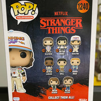 DUSTIN #1240 (WALKIE TALKIE) (SIGNED BY GATEN MATARAZZO) (JSA CERTIFIED) (7BAP SIGNATURE SERIES/LE 175) (STRANGER THINGS) FUNKO POP