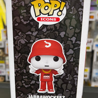 JABBAWOCKEEZ #72 (RED AND WHITE) (SIGNED/AUTOGRAPHED BY JEFF 'PHI' NGUYEN / JOE "PUNKEE" LAROT / KEVIN "KB" BREWER / RYNAN "KID RAINEN" PAGUIO) FUNKO POP